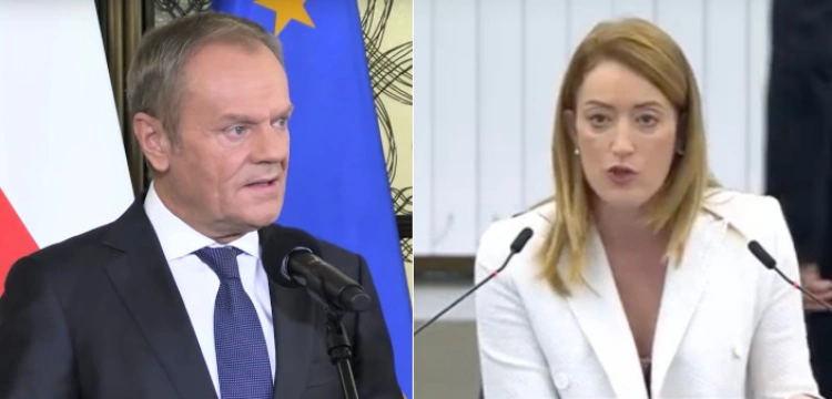 Euforia w Brukseli. Metsola do Tuska: Witamy ponownie