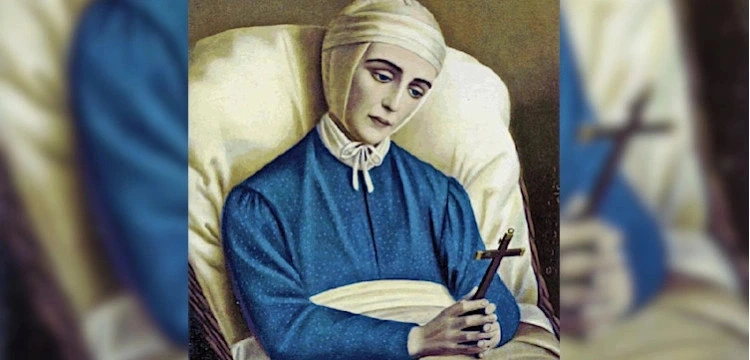 Mistyczka, która doświadczyła męki Chrystusa we własnym ciele