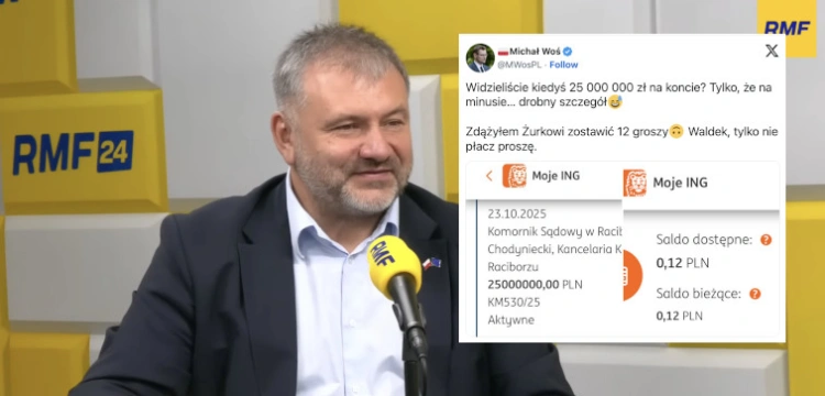 „Waldek, tylko nie płacz…”. Na zajętym koncie Wosia zostało… 12 gr