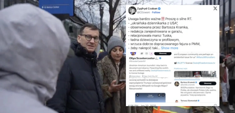 Jej fake newsa powielają dziś najważniejsi politycy obozu władzy. Kim jest Ukrainka, która próbowała ośmieszyć Morawieckiego?