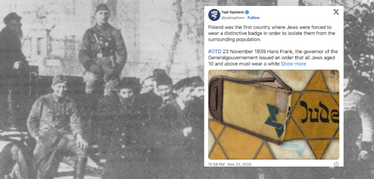 Obrzydliwe kłamstwa Yad Vashem. Oczerniają Polaków, wybielają Niemców