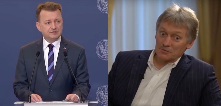 „Agresywność, wrogie nastawienie”. Rzecznik Kremla reaguje na decyzję szefa MON