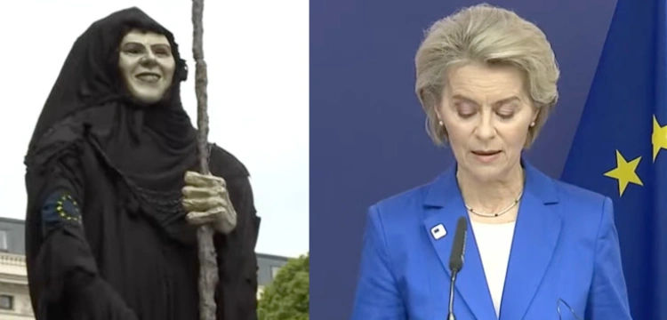 „Precz z Zielonym Ładem”. Protestujący przekazali list do szefowej KE