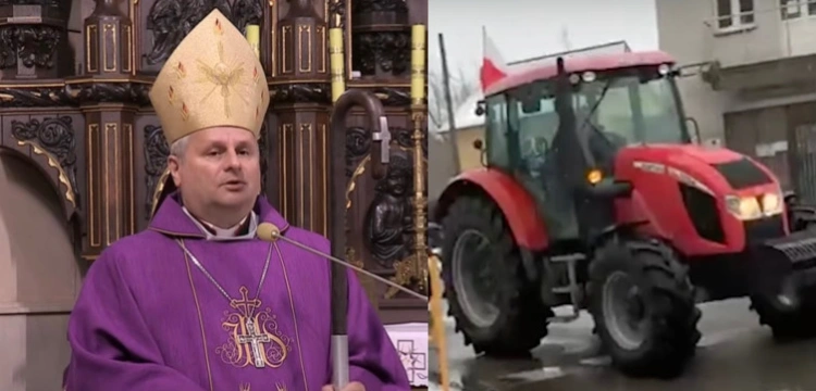„Ich protest jest słuszny”. Bp Leszkiewicz: Kościół jest z rolnikami!