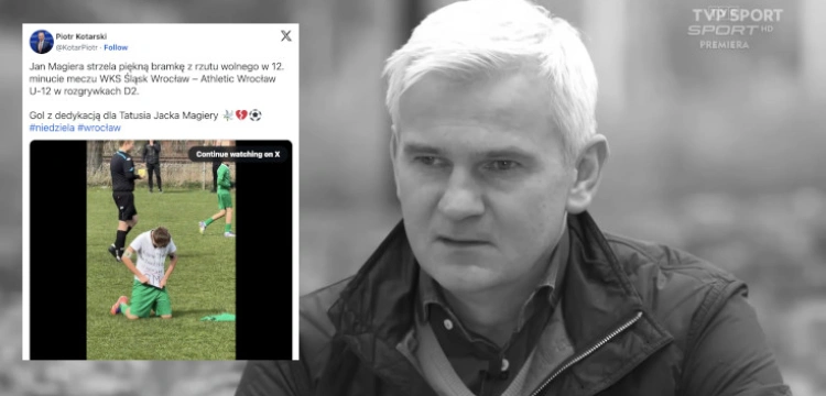 „Kochany Tatusiu…”. Niezwykle poruszający moment na meczu U-12