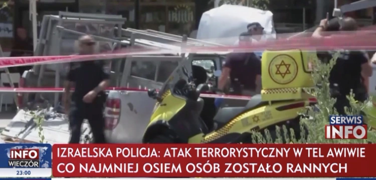 Atak terrorystyczny w Tel Awiwie. „To odpowiedź za Dżenin”