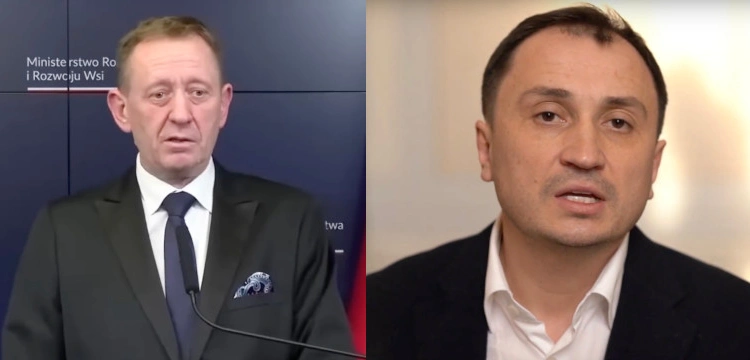 Robert Telus po rozmowie z ukraińskim ministrem: Zboże z Ukrainy nie będzie płynąć do Polski