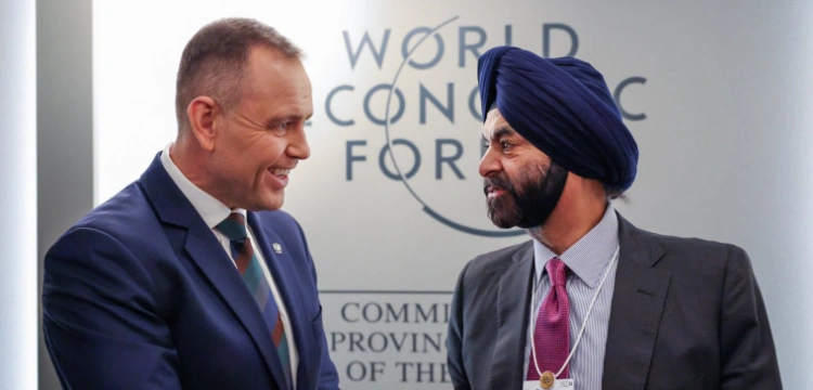 Davos. Prezydent spotkał się z szefem Banku Światowego