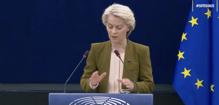 Szefowa KE: Widzieliśmy bezwzględne i bezprecedensowe naruszenie polskiej i europejskiej przestrzeni