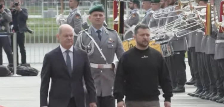 Wołodymyr Zełenski w Berlinie: Niemcy okazały się prawdziwym przyjacielem