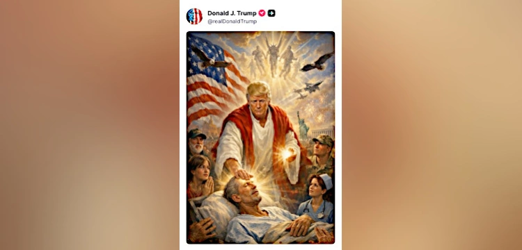 Trump staje się antychrystem? Prezydent USA uderza w głowę Kościoła katolickiego i kreuje się na… „zbawiciela”