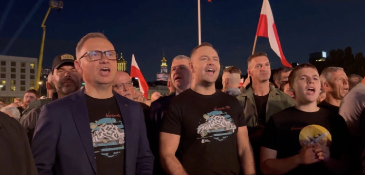 „Modliłam się za Pana”. Wzruszające spotkanie prezydenta elekta z uczestniczką Powstania
