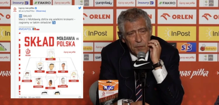 Santos zdecydował! Znamy skład na mecz z Mołdawią