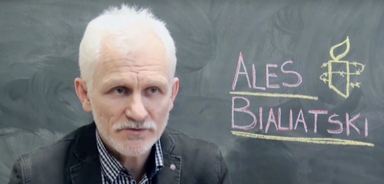 Mińsk. Reżim Łukaszenki skazał noblistę na 10 lat więzienia