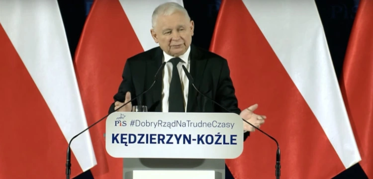 Jarosław Kaczyński: My walczymy o Polskę niepodległą, a Tusk i jego kamaryla to tradycja PZPR