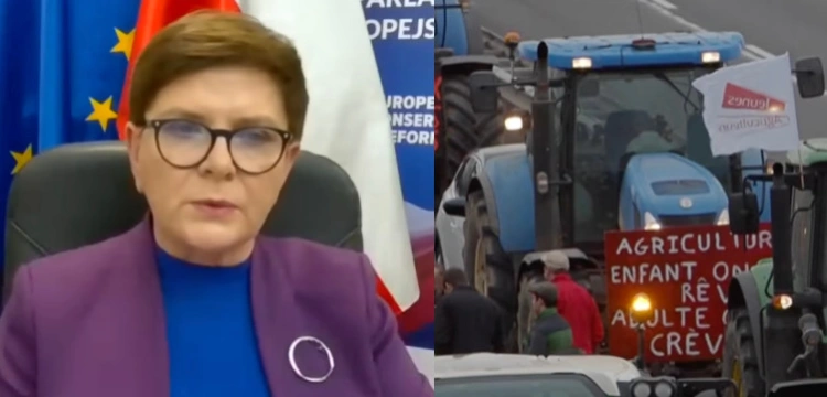 To koniec rządów lewicy w UE? Szydło o protestach rolników: Ludzie mają dość