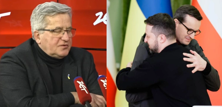 Prezydent Zełenski dementuje oszczerstwa Komorowskiego! „Polska była z nami przed wybuchem wojny”