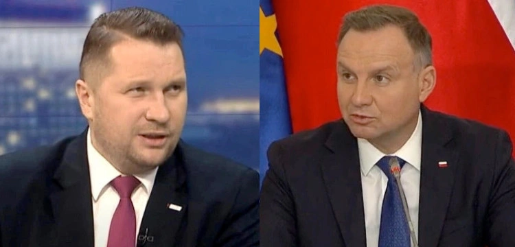 Minister Czarnek o prezydenckim wecie: Jestem zawiedziony