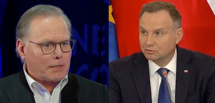 Prezydent Andrzej Duda spotkał się z właścicielem TVN. O czym rozmawiali?