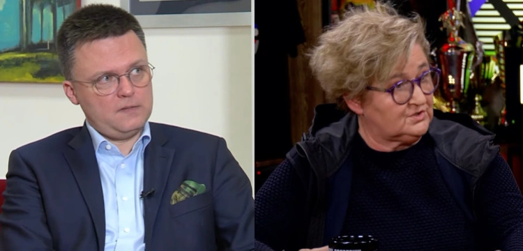 Prof. Środa rusza Tuskowi z odsieczą. „Hołownia będzie miał krew na rękach”