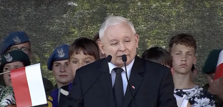 Prezes PiS: W Polsce działa potężny obóz zdrady narodowej