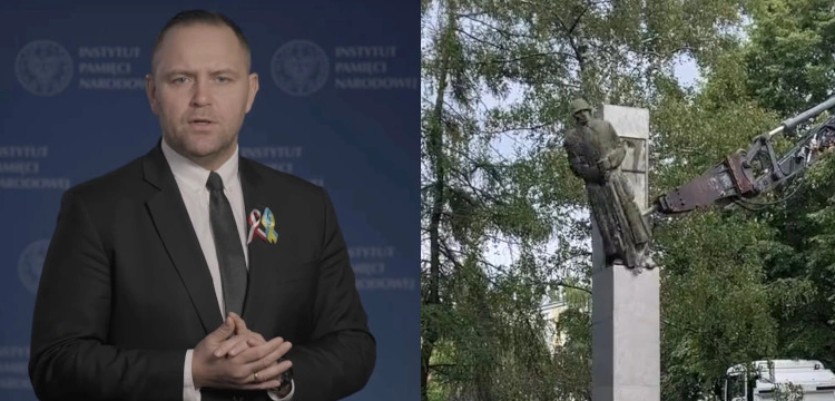 „Nie ma już rosyjskiego żołnierza w Szczecinie!”. Kolejny sowiecki obiekt w Polsce runął