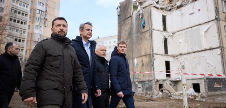 Rosjanie zaatakowali konwój Zełenskiego. Rakieta uderzyła 150 m od premiera Grecji