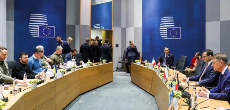 Bruksela. Premier Morawiecki spotkał się z prezydentem Ukrainy