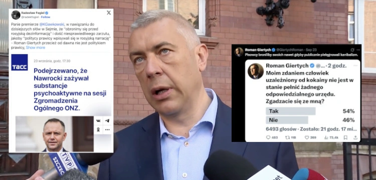 Poseł Giertych uderzył w prezydenta. Propaganda Kremla szybko podchwyciła jego narrację