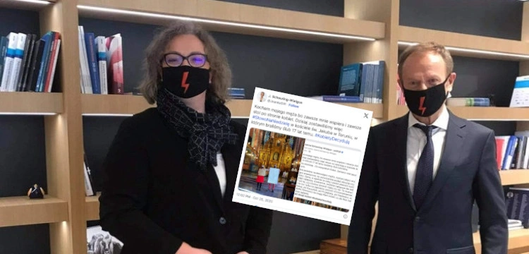 Hipokryzja „świeckiej” koalicji. Poseł Matecki: Potępmy też Lempart i Scheuring-Wielgus