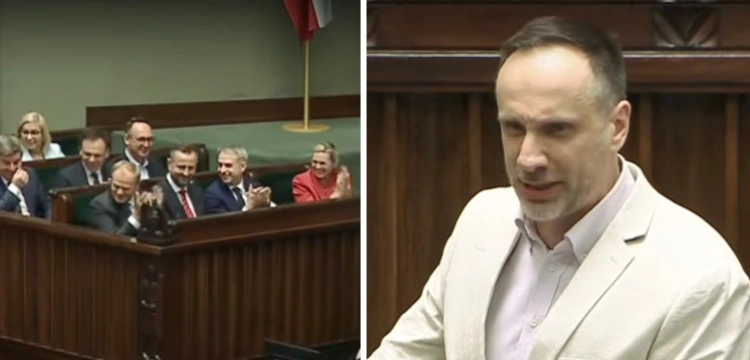 Tusk bił brawo Kowalskiemu. Dziwne wystąpienie b. posła PiS
