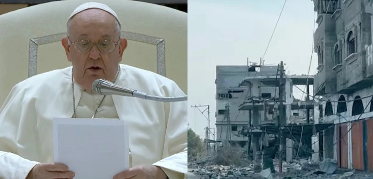 Papież: Izrael ostrzeliwuje bezbronnych cywili, to działania terrorystyczne