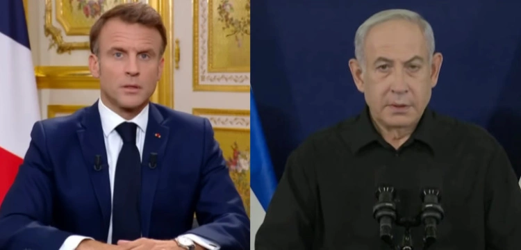 Prezydent Francji ostrzega Izrael: Przestańcie zabijać cywilów