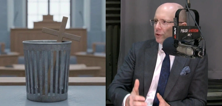 Skandal w Kielnie. Mec. Kwaśniewski: Wrogowie krzyża posuwają się coraz dalej