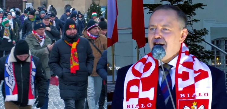 Polscy kibice na Jasnej Górze. „Spotkanie ponad podziałami”