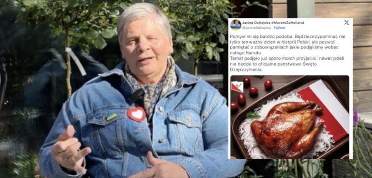 Żenujące! Ochojska promuje święto „pieczenia Kaczki”