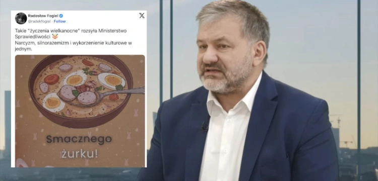 Z okazji Wielkanocy resort sprawiedliwości życzy… „smacznego żurku”