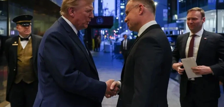 Prezydent: Rozmawiałem z Trumpem o wsparciu Ukrainy