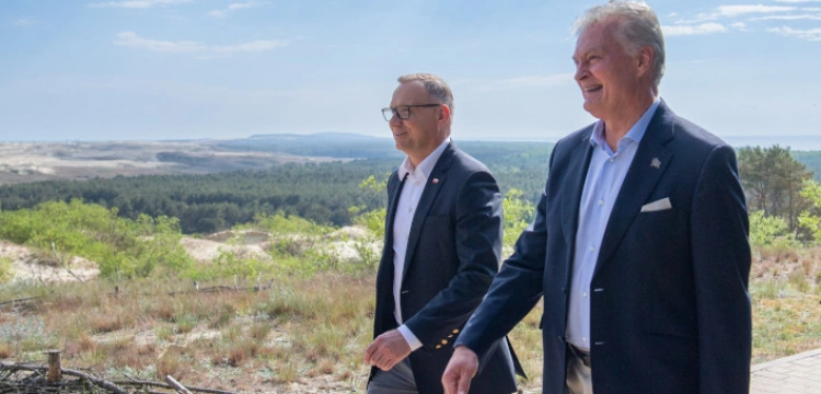 „Prawdziwie wspaniałych przyjaciół trudno jest spotkać”. Prezydent Litwy o Andrzeju Dudzie