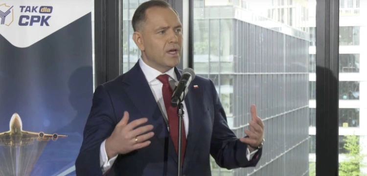 Karol Nawrocki poparł postulaty Stowarzyszenia „Tak dla CPK”