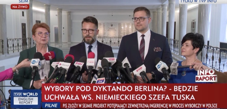 Próba zewnętrznej ingerencji w wybory. Posłowie PiS mówią „STOP” niemieckim politykom