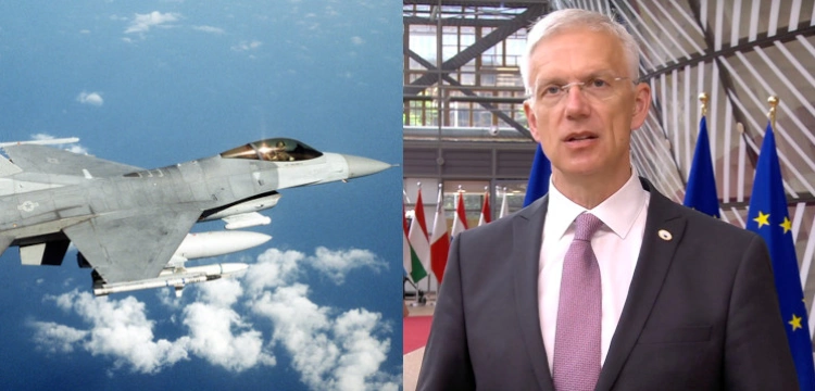 Ukraina otrzyma myśliwce? Premier Łotwy: To kwestia czasu