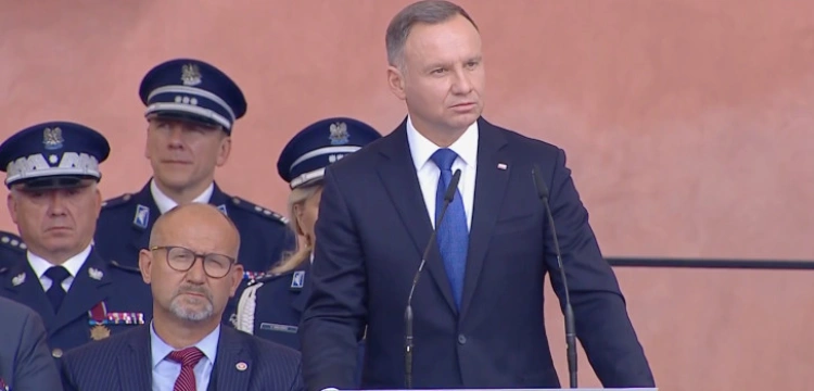 Prezydent do Policjantów: Zawsze będę stał przy polskiej Policji!