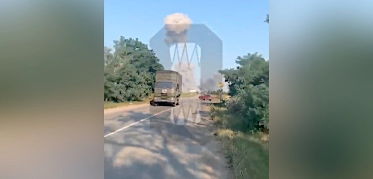 Krym. Ukraińcy uderzyli na magazyn amunicji