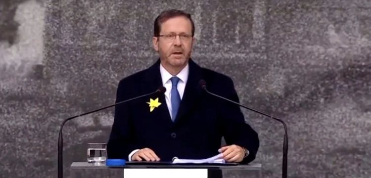 Prezydent Izraela: Zniszczenie, jakie dosięgnęło Polski, to platforma do polsko-izraelskiego dialogu