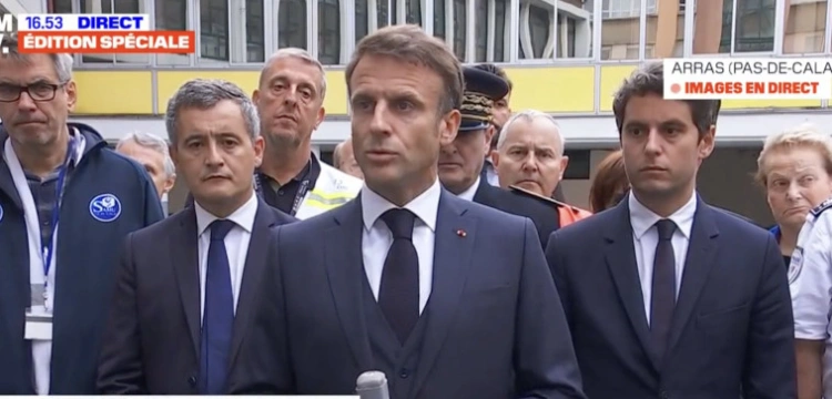 Macron: To barbarzyństwo islamskiego terroryzmu