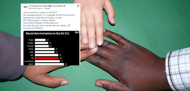 Polska najprzyjaźniejszym krajem UE dla czarnoskórych. Ogromne problemy z rasizmem mają Niemcy