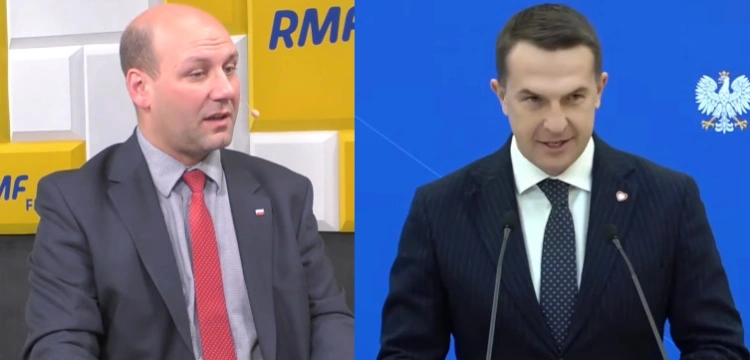 „Umacnia na pozycji lidera sekty kretynów”. Były minister odpowiada Szłapce