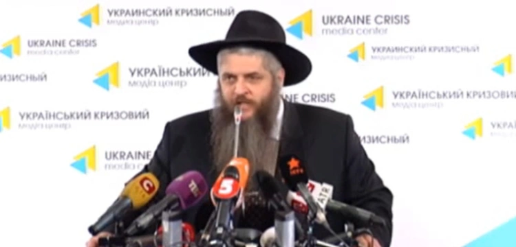Naczelny rabin Ukrainy wzywa Żydów do opuszczenia Rosji