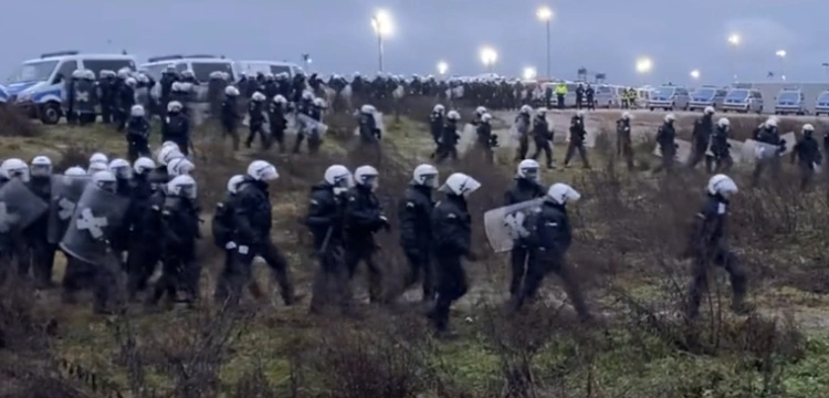 Niemcy. Policja starła się z ekoaktywistami